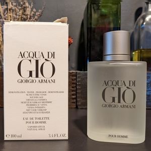 ACQUA DI GIO POUR HOMME * Giorgio Armani 3.4 oz (100 ml) EDT Spray - Tester